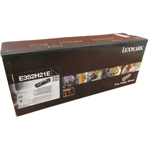 Toner Lexmark E352H21E Black do drukarek (Oryginalny)